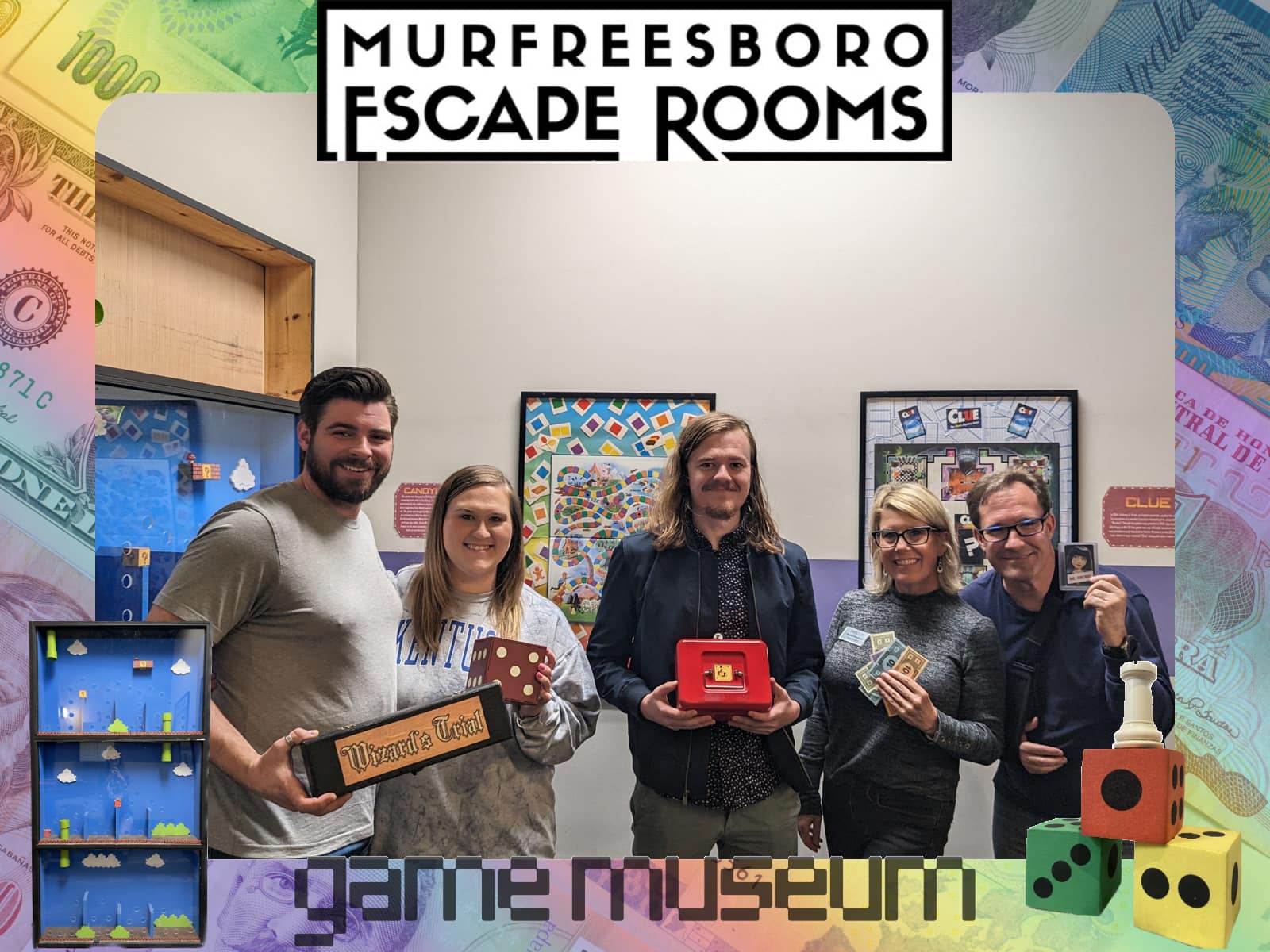 Murfreesboro Escape Rooms networking mixer with NAP members