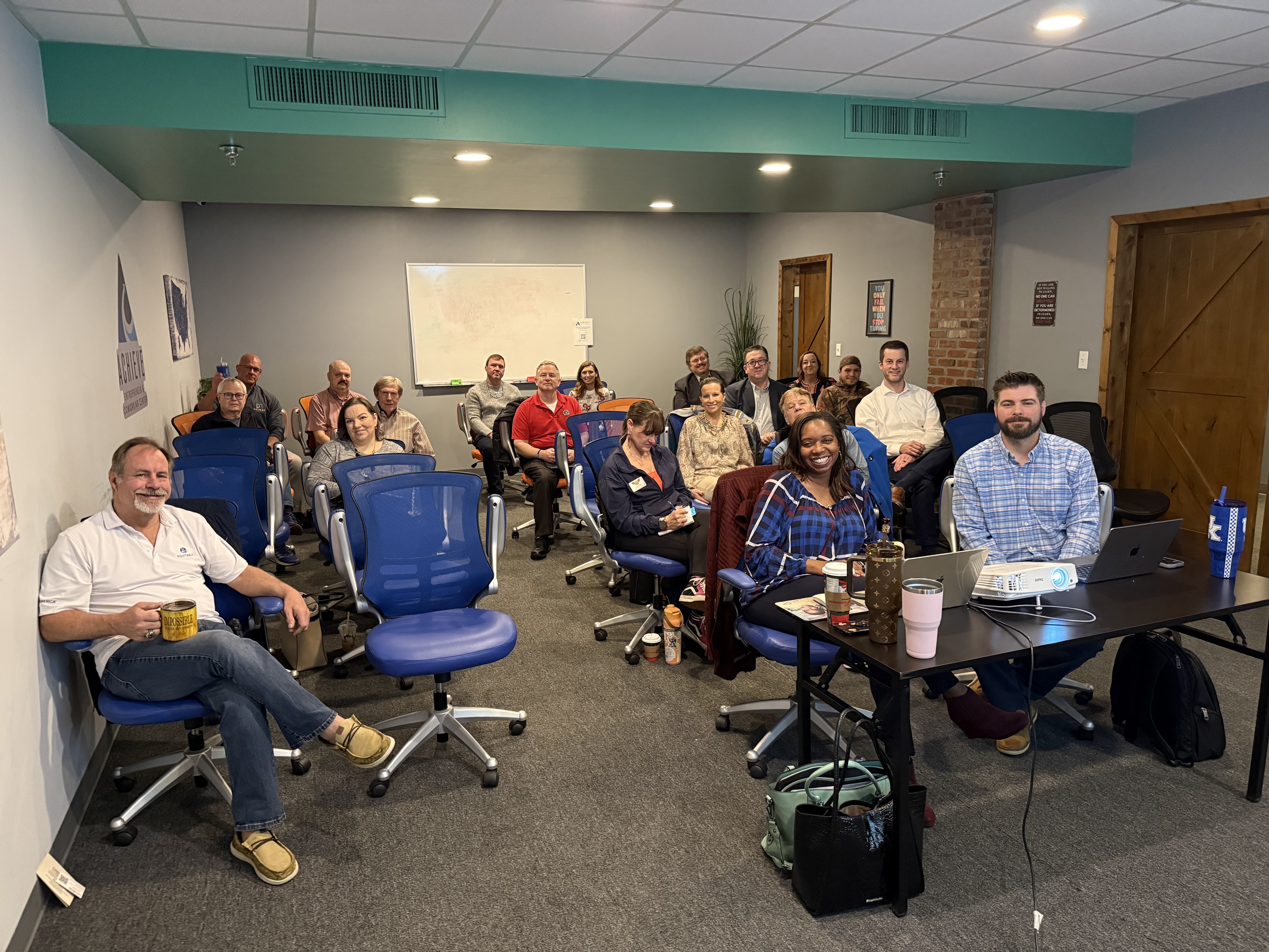 BORO NAP members at Achieve Entrepreneur Space in Murfreesboro
